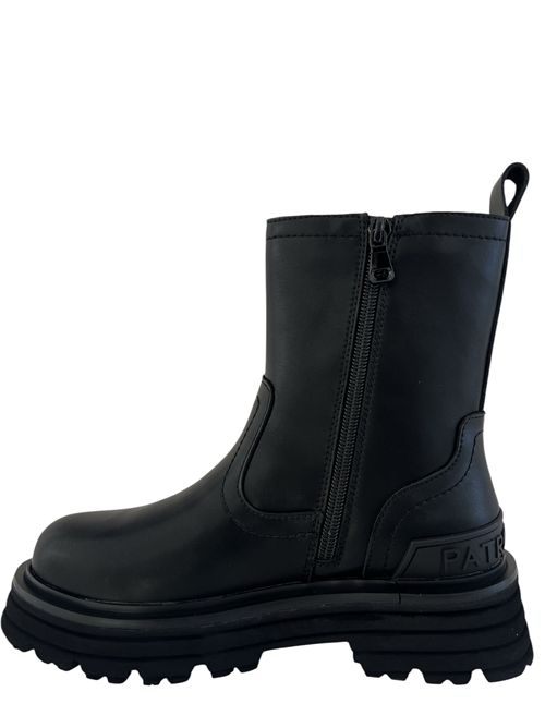 Stivali neri logo PATRIZIA PEPE | PJ979.01NERO